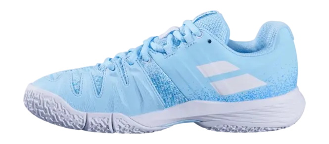 Babolat Padel Schoenen Sensa Women Sky Blue/Tigerlily