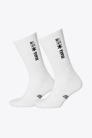 Osaka Duo Pack Sports Socks White