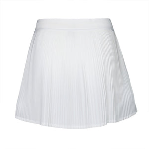 The Indian Maharadja Women Fine Pleated Skirt White