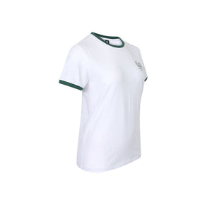 The Indian Maharadja Women Court Cotton Tee Bright White