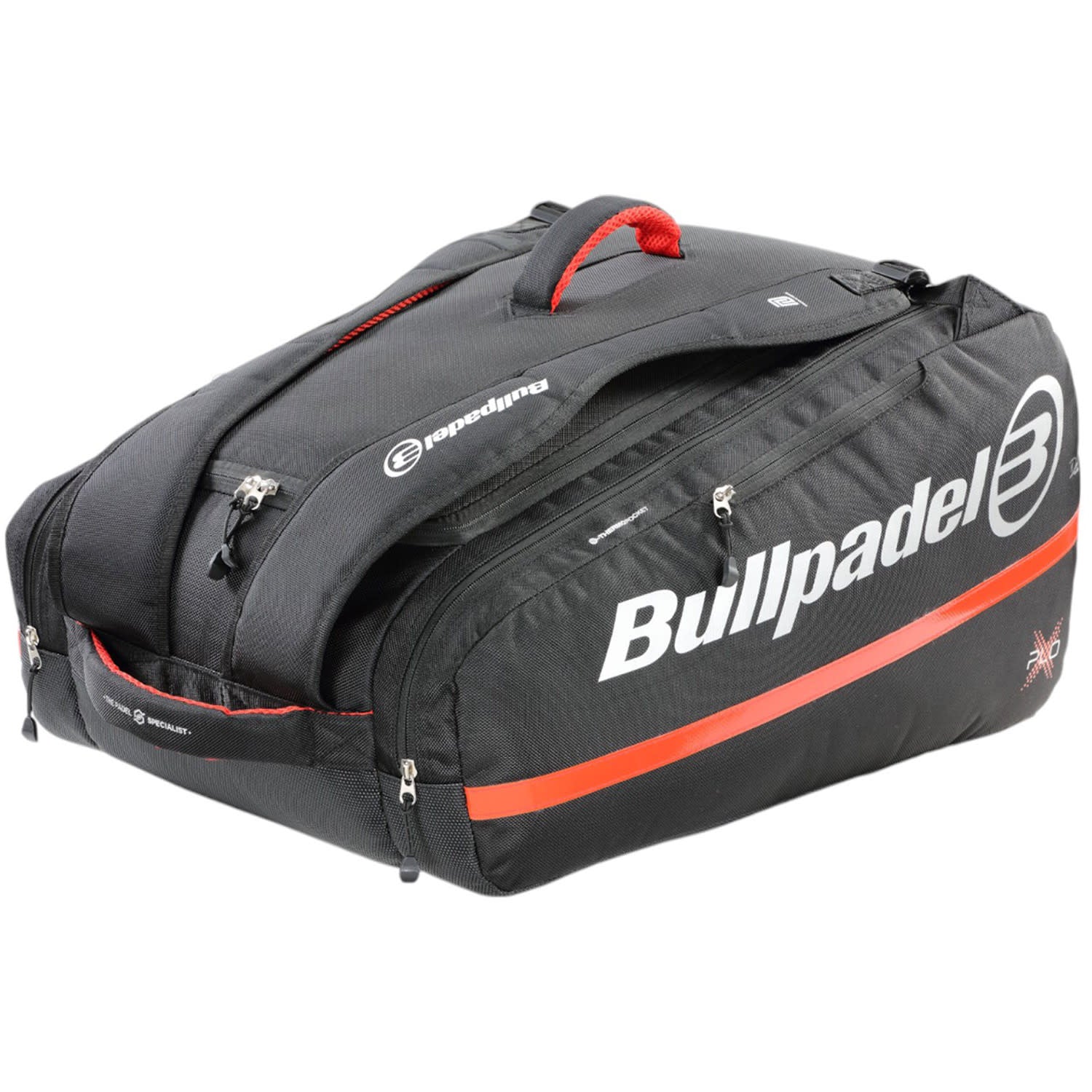 Bullpadel BPP25022 XPLO Racketbag Black/Red