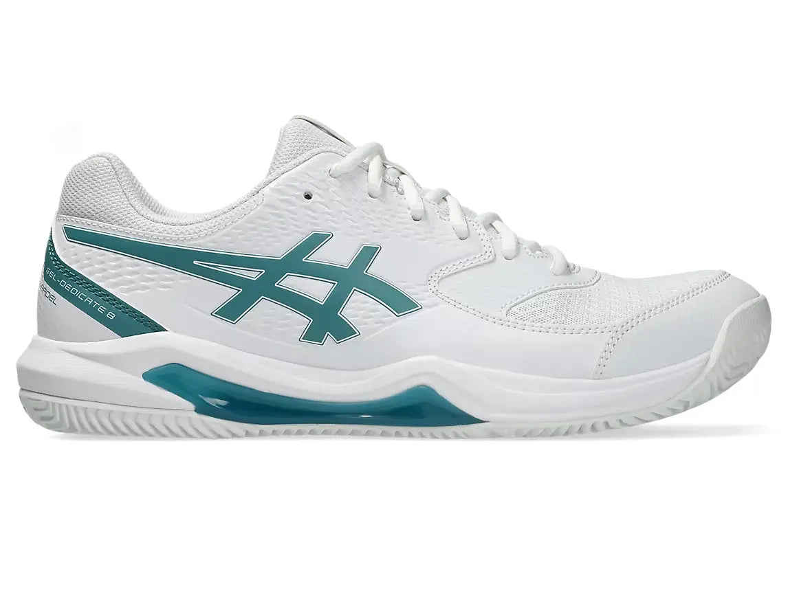 Asics Gel-Dedicate 8 Padel Men White/Misty Pine