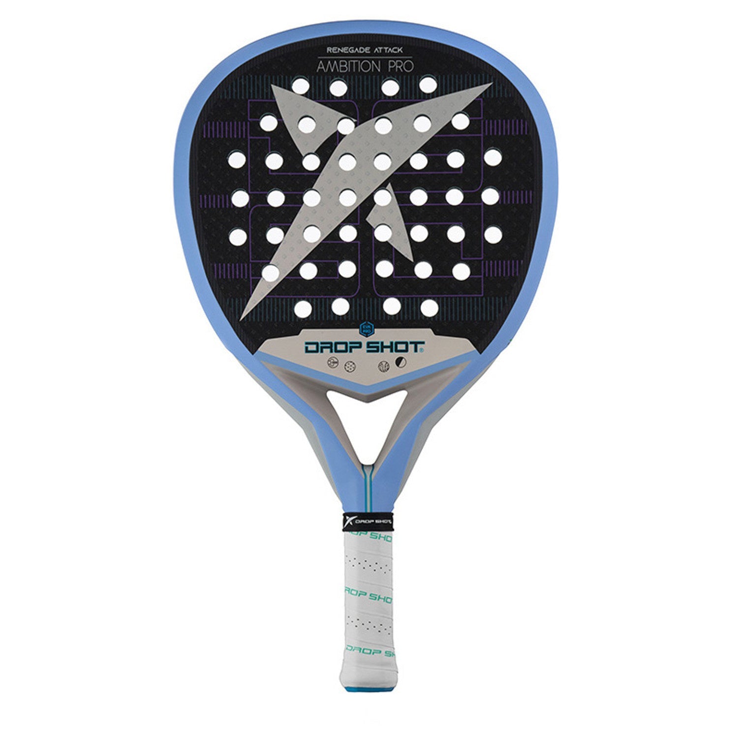 Drop Shot Renegade Attack Ambition Pro Padel Racket