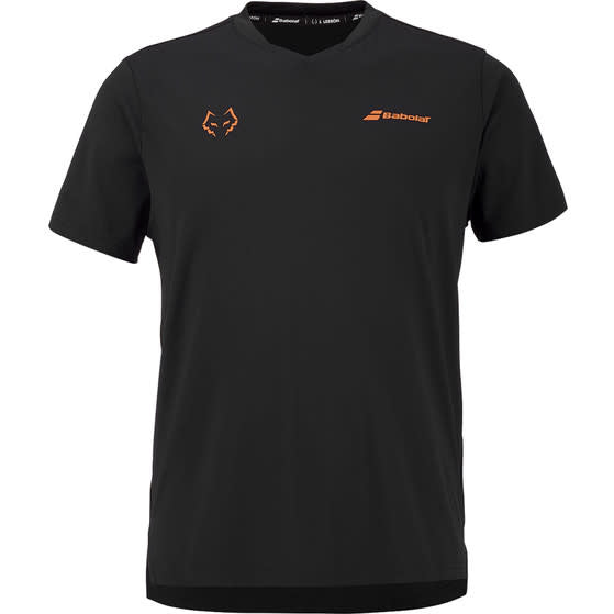 Babolat Crew Neck Tee Juan Lebron Black/Black