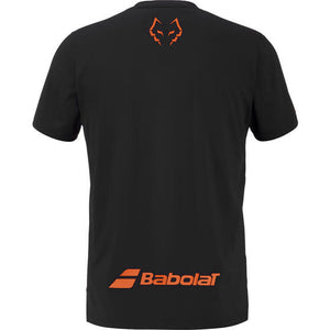 Babolat Crew Neck Tee Juan Lebron Black/Black