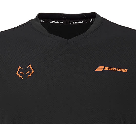 Babolat Crew Neck Tee Juan Lebron Black/Black