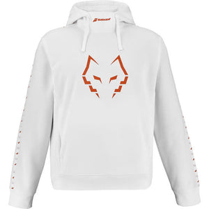 Babolat Hood Sweat Juan Lebron White/White