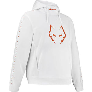 Babolat Hood Sweat Juan Lebron White/White