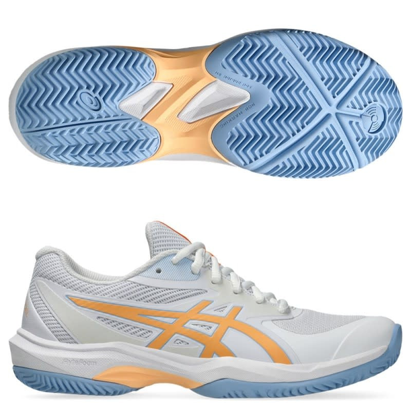 Asics Game FF Padel Women White/Orange Glow