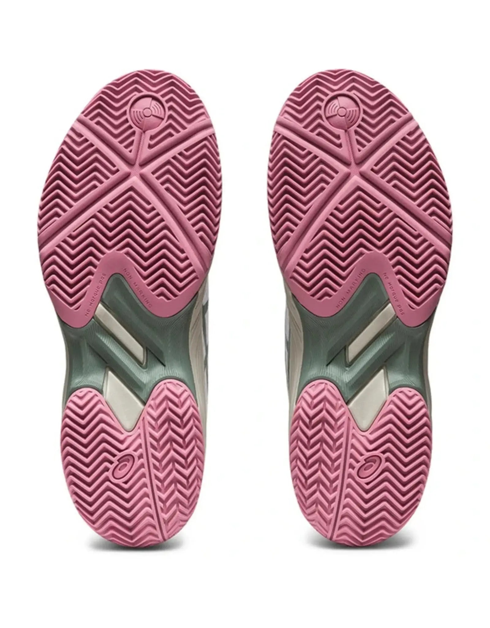 Asics Gel-Game 9 Women White - Slate Grey Padelschoen Maat 41.5