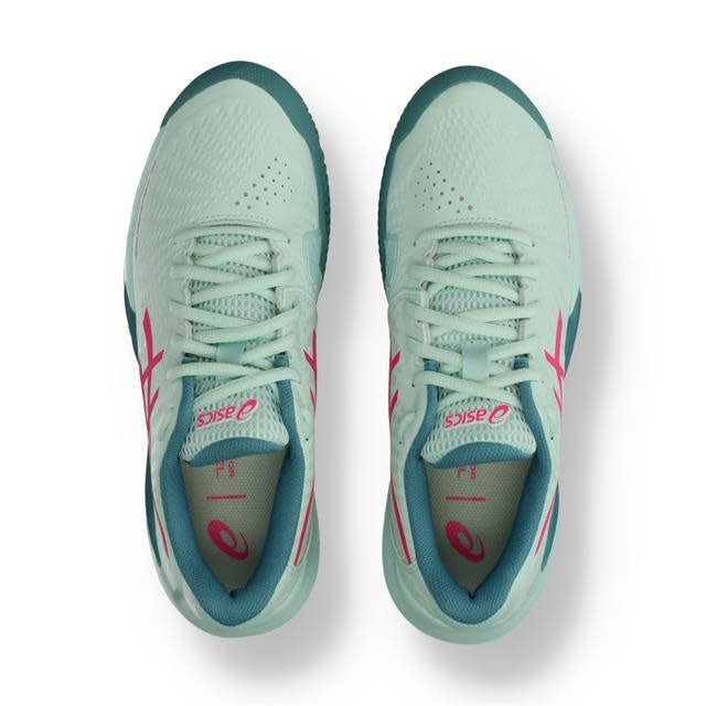 Asics Gel-Challenger 14 Padelschoen Dames Soothing Sea - Hot Pink