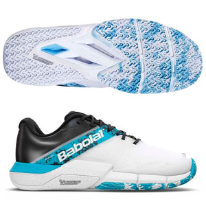 Babolat Movea 2 Padelschoen Heren Wit - Blauw