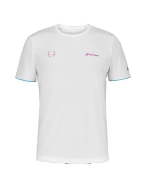 Babolat crew neck tee lebron white/white
