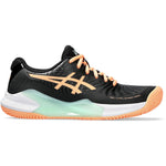 Asics Gel-Challenger 14 Padelschoen Dames Black/Bright Sunstone