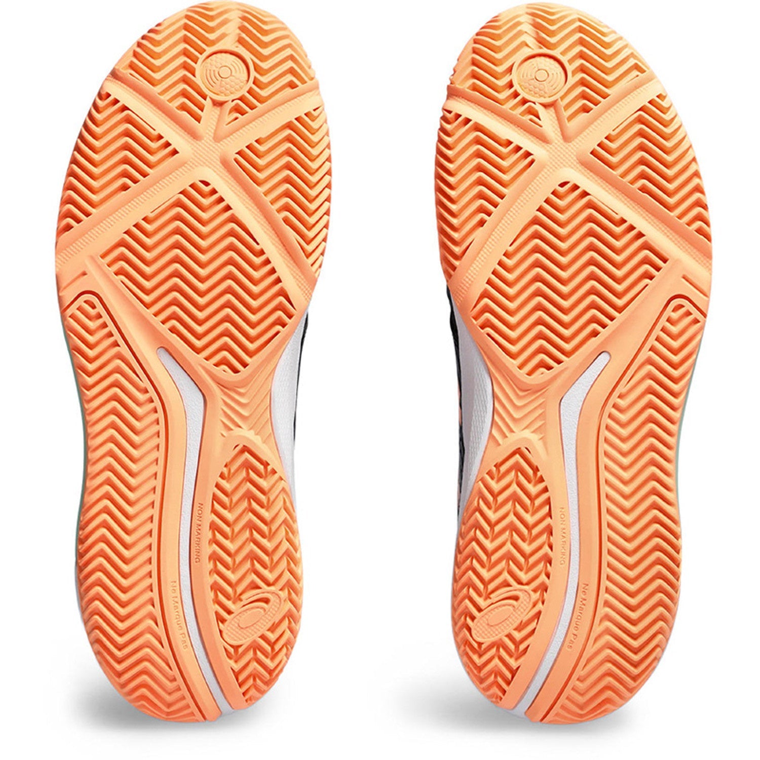 Asics Gel-Challenger 14 Padelschoen Dames Black/Bright Sunstone