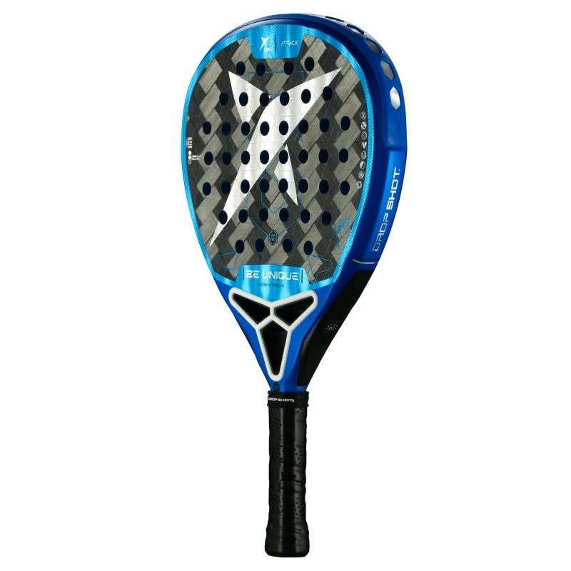 Drop Shot Pala Axion Attack 1.0 UNICO Padel Racket