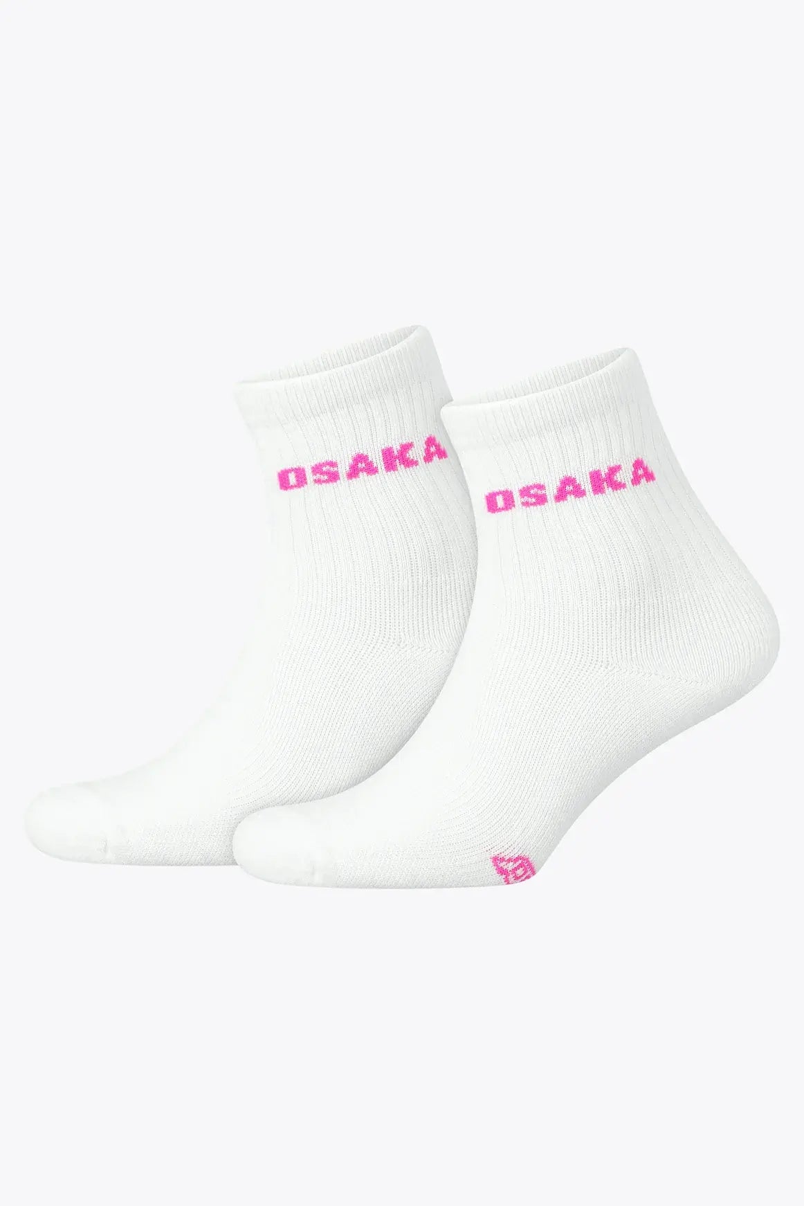 Osaka Duo Pack Sport Socks Short White Pink