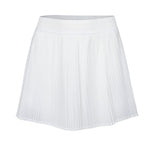The Indian Maharadja Women Fine Pleated Skirt White