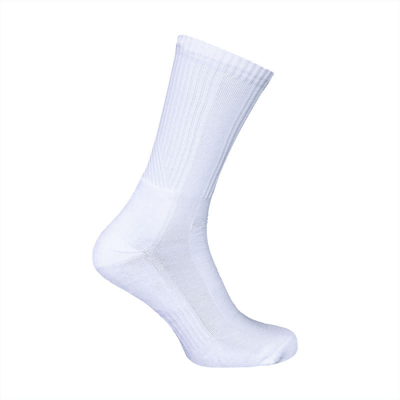 The Indian Maharadja SwiftStride Crew Sock White