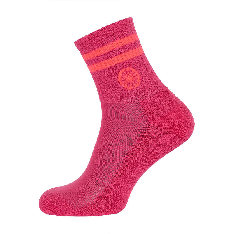 The Indian Maharadja Striped Short Sock Belly Rose