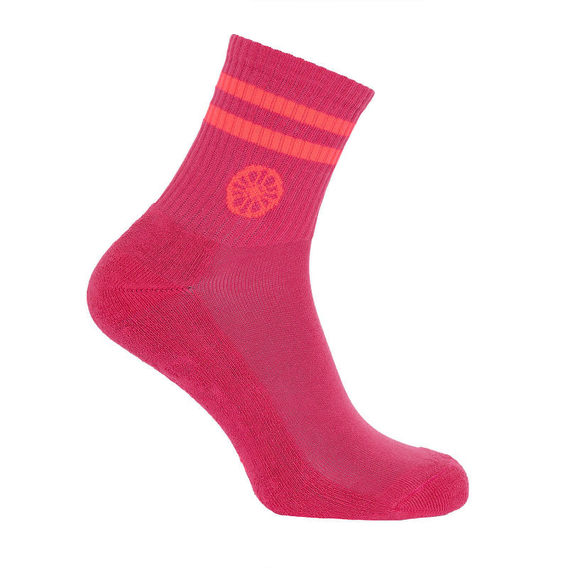 The Indian Maharadja Striped Short Sock Belly Rose