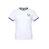 The Indian Maharadja Women Court Cotton Tee Bright White