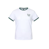 The Indian Maharadja Women Court Cotton Tee Bright White