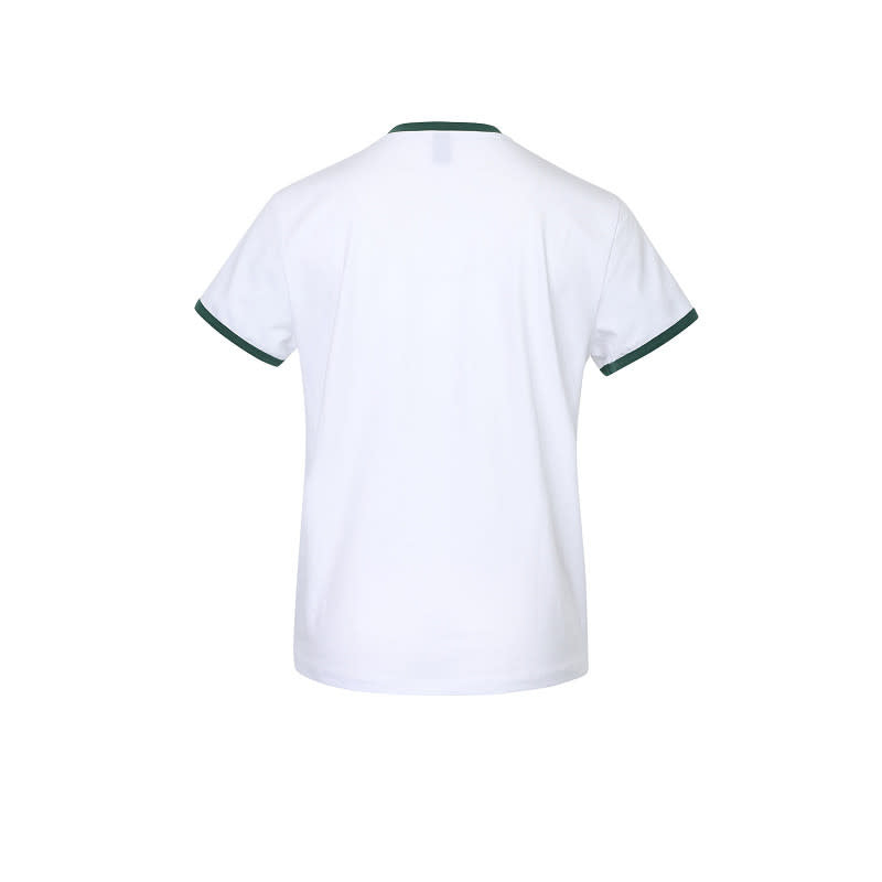 The Indian Maharadja Women Court Cotton Tee Bright White